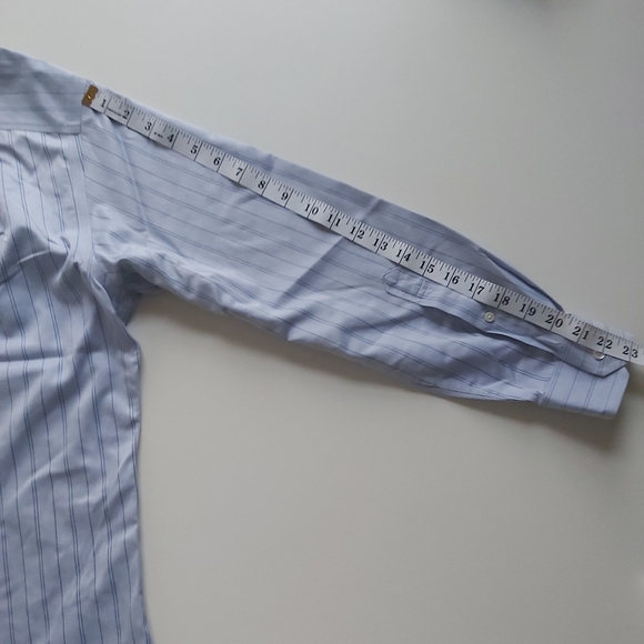 Jos A. Bank Striped Long Sleeve Button Up Shirt - Picture 2 of 11